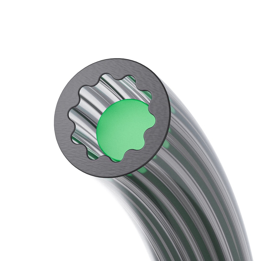 Creality Zema pretestība Zvaigznes formas PTFE caurule-4m